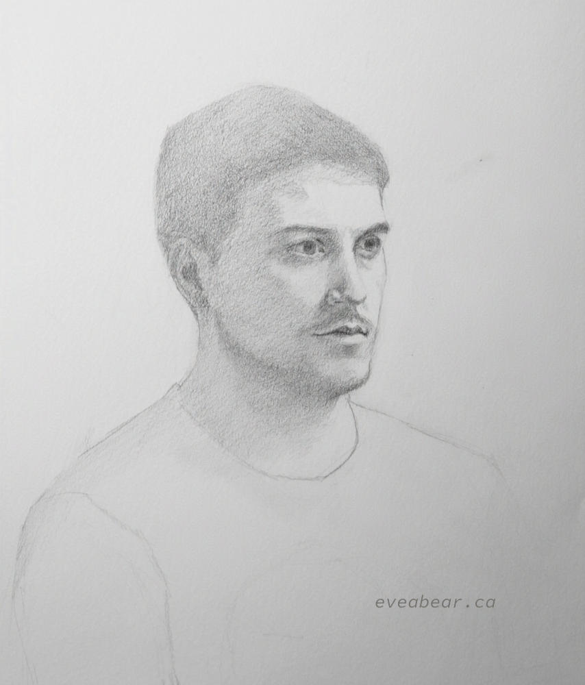 Portrait, Graphite, From life