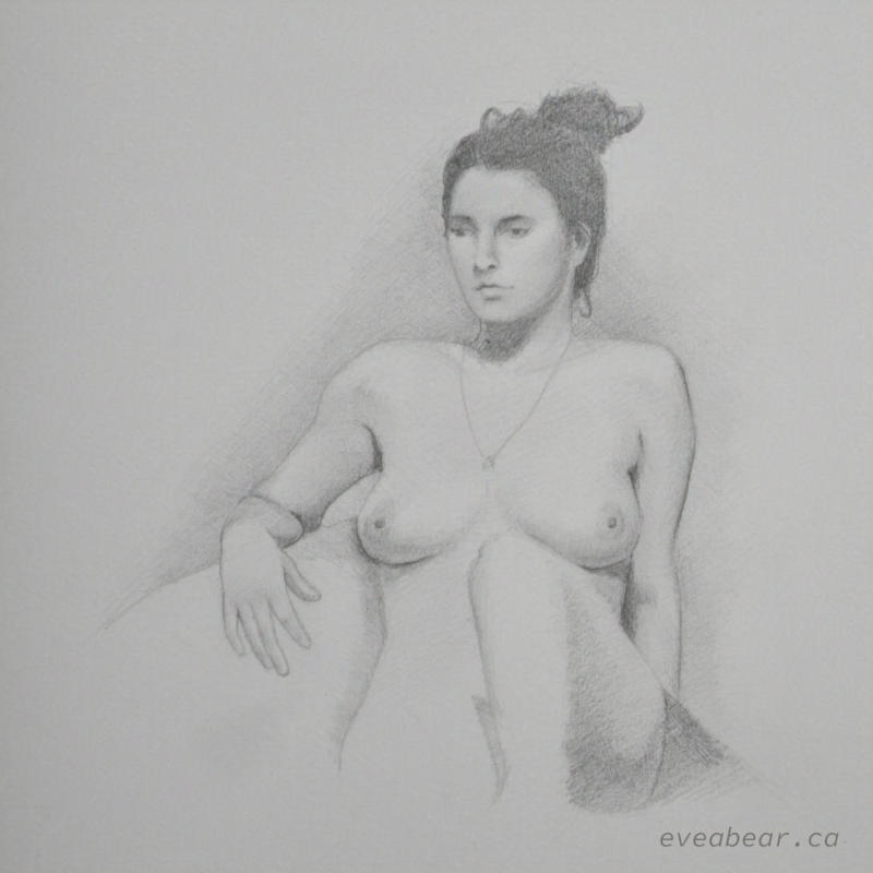 Human Figure, Graphite, from life