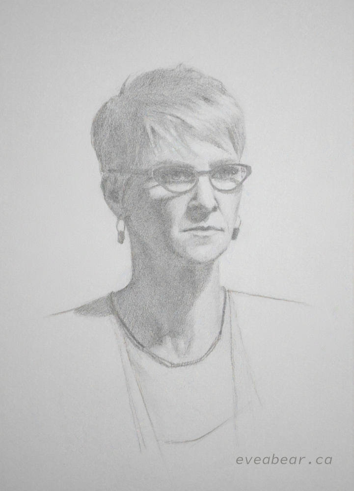 Portrait, Graphite, from life