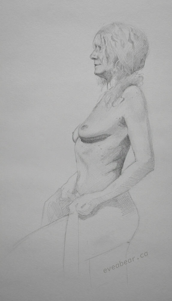 Human Figure, Graphite