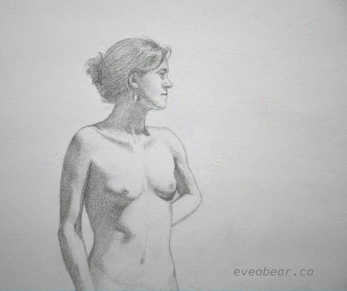 Human Figure's Detail', Graphite